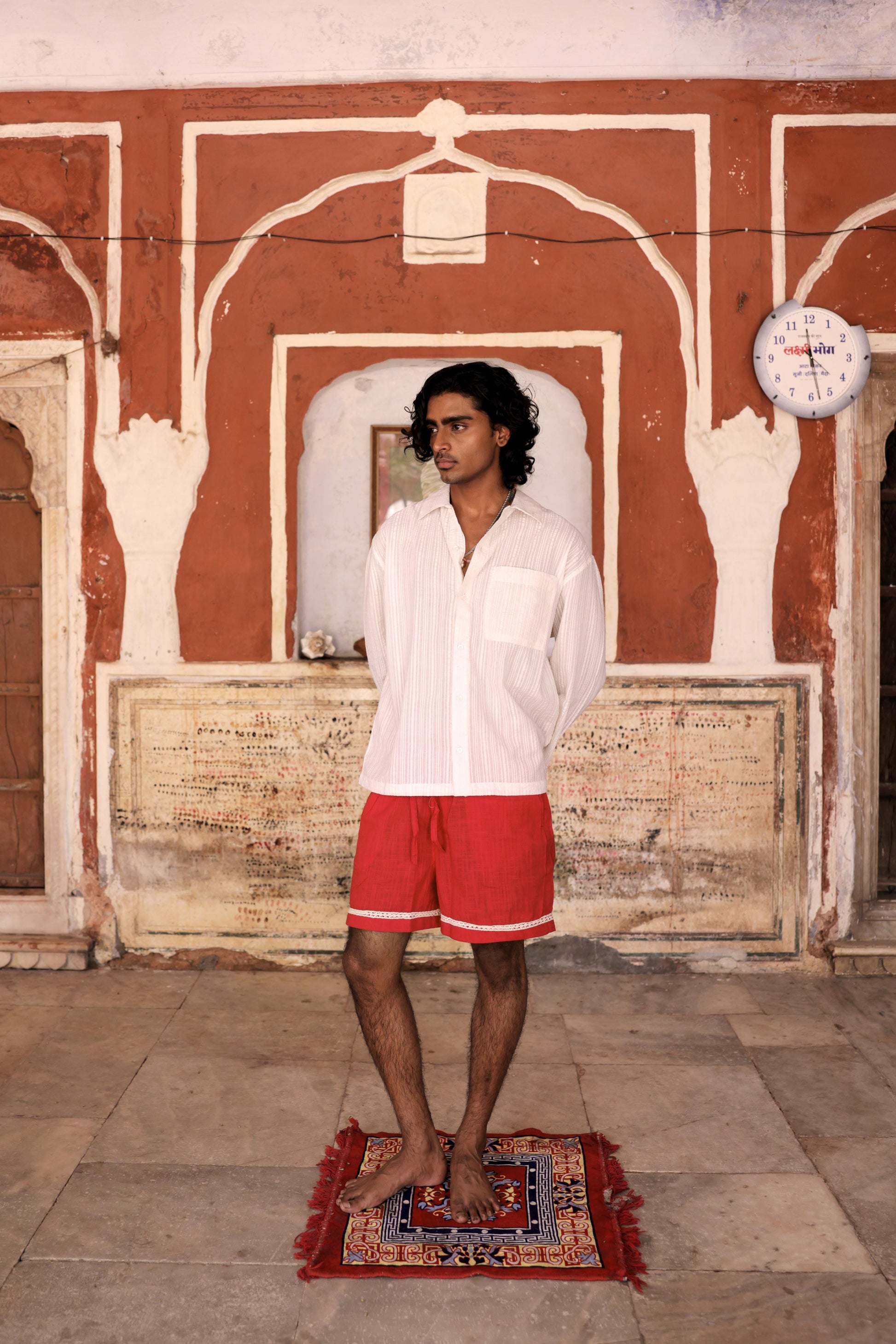 Off White Dobby Shirt
