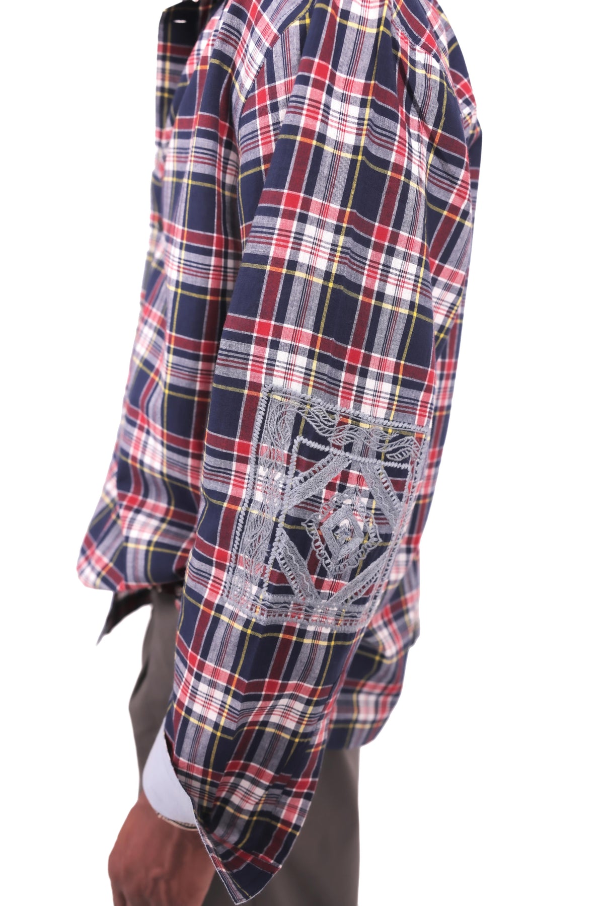 Blue Chowk Embroidered Shirt