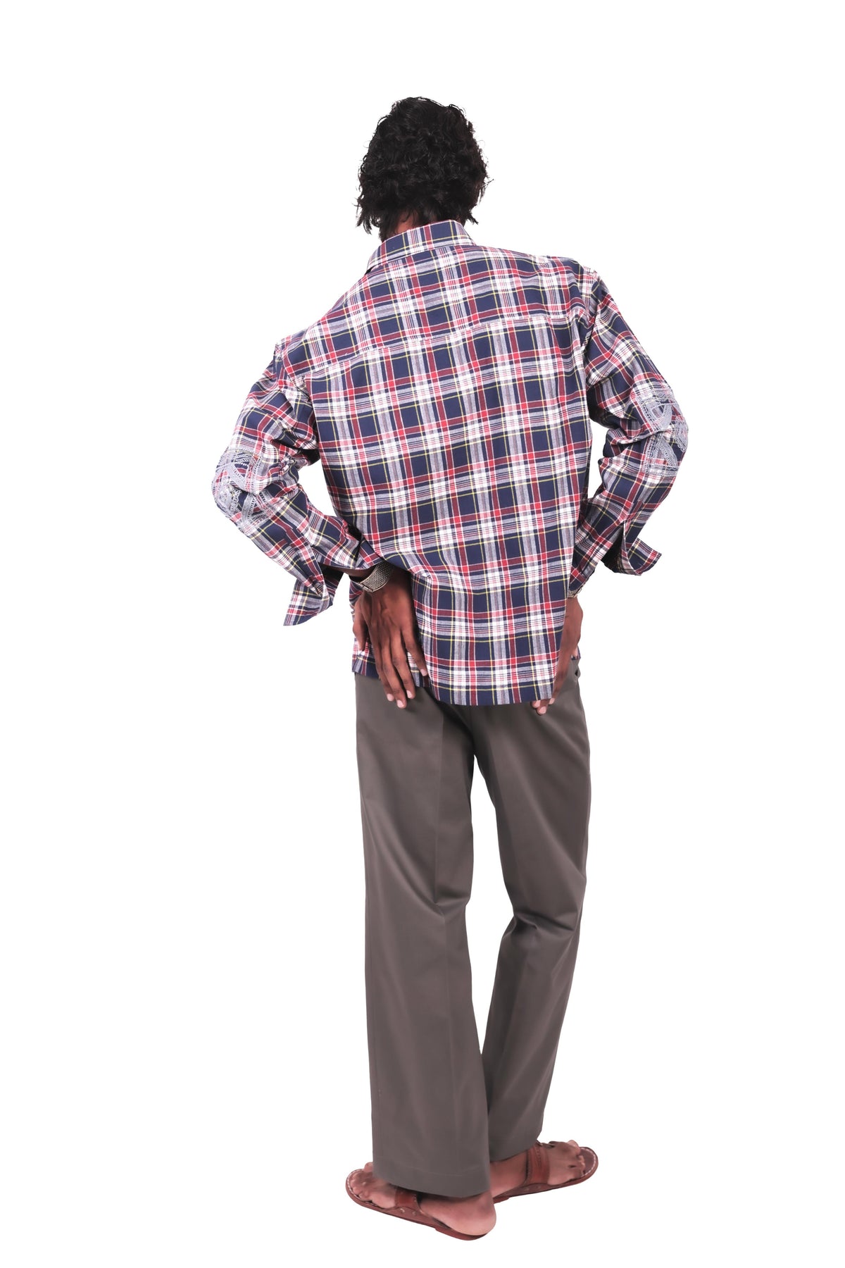 Blue Chowk Embroidered Shirt