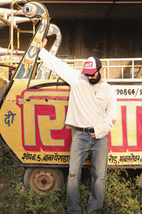 "CULTURE" White Full Sleeve Teeshirt