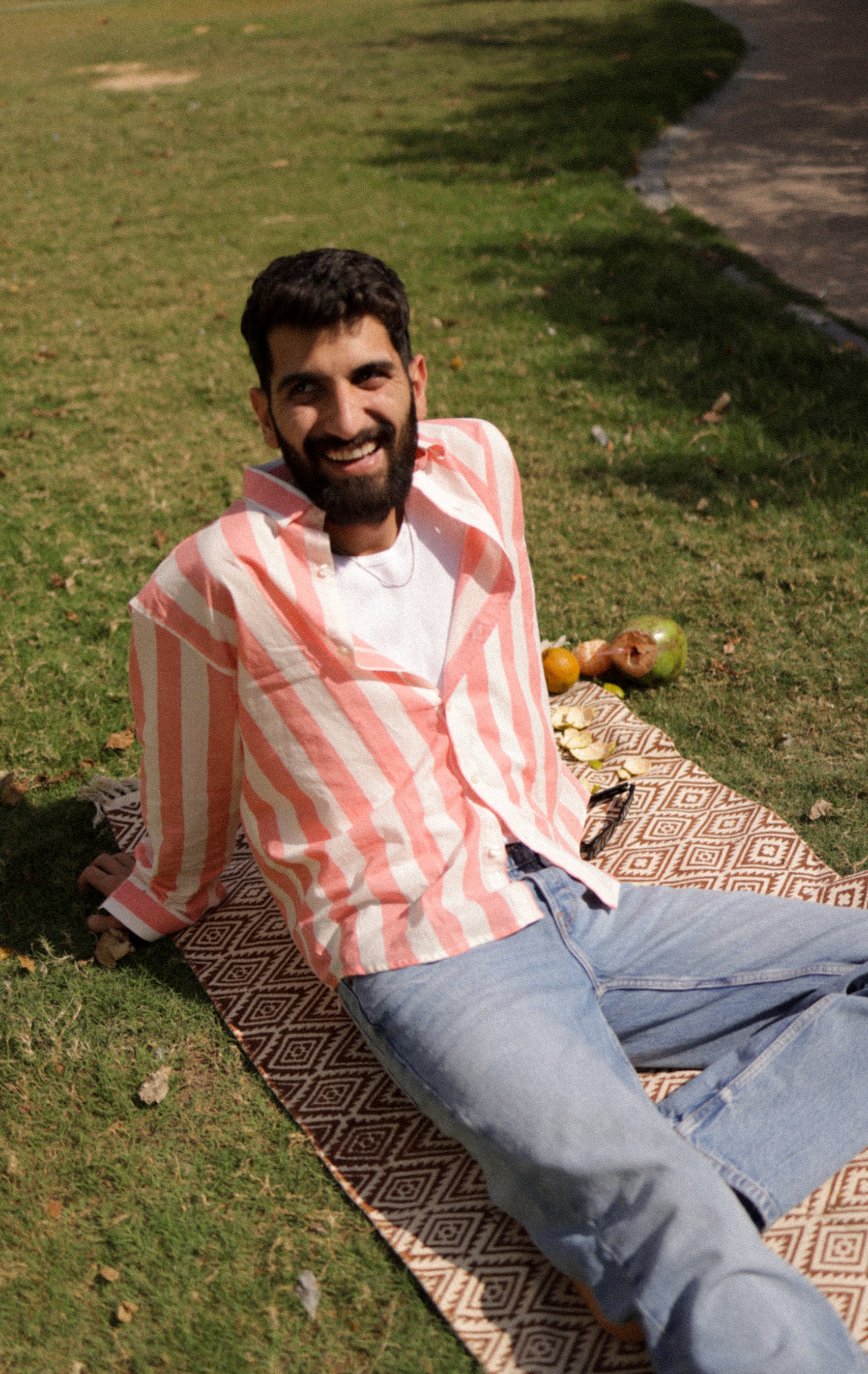 Pink Stripe Summer Shirt