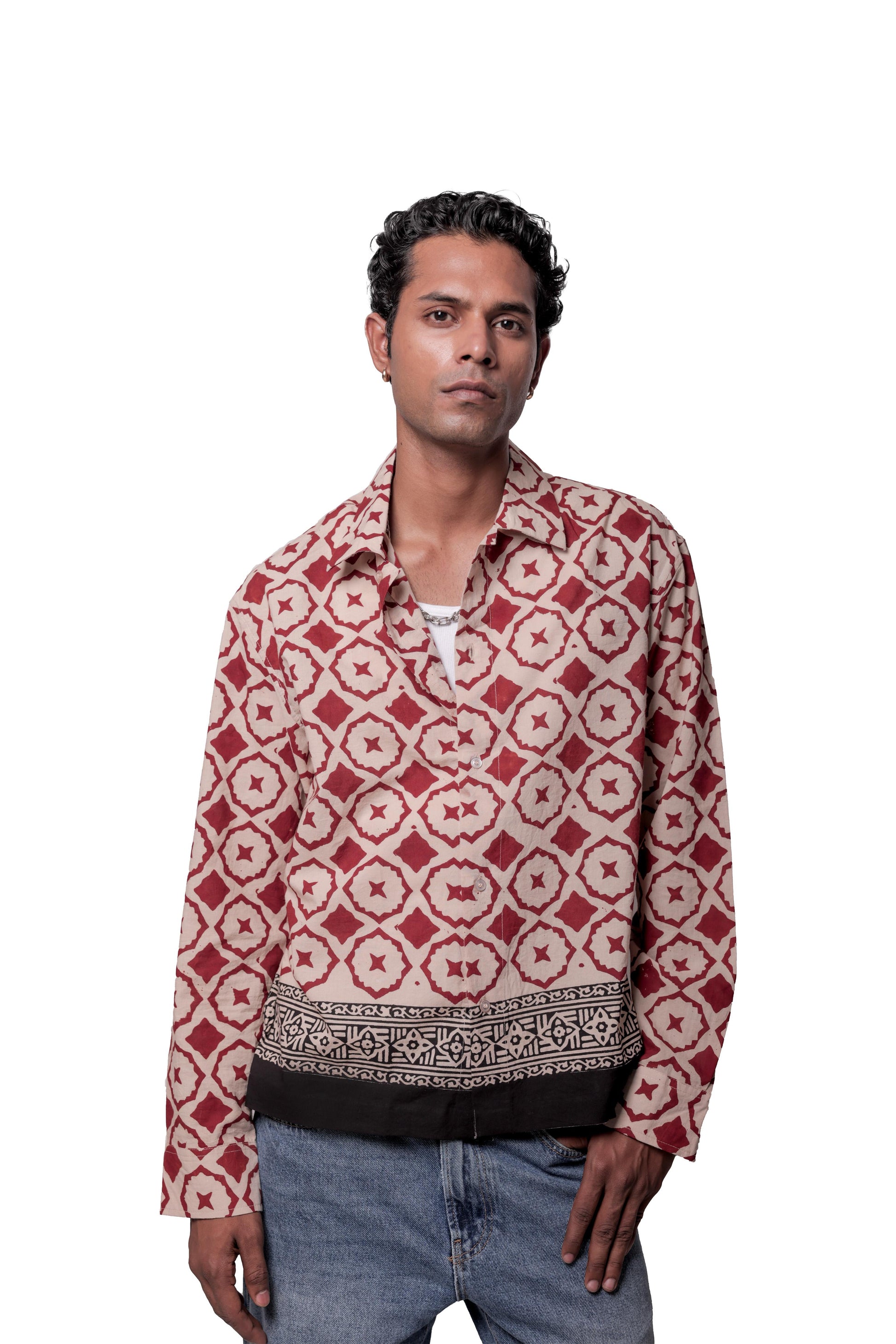 Begar Hand-Blocked Summer Shirt